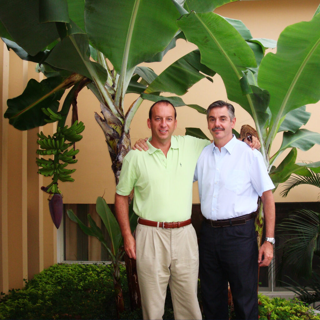 Franco y Diego García en Machala